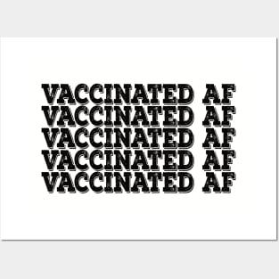 Vaccinated AF Vaccine Virus Pro vaccination definition Posters and Art